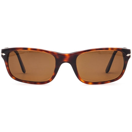 Persol Men's Vintage Polarized Sunglasses 2679-S 24/47 Brown Tortoise Rectangular Italy 56 mm