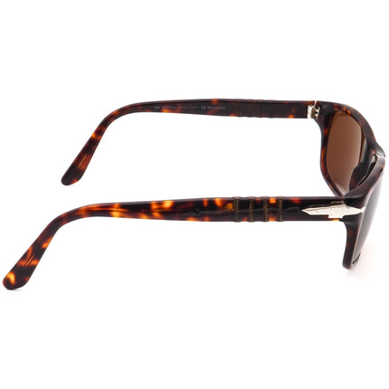 Persol Men's Vintage Polarized Sunglasses 2679-S 24/47 Brown Tortoise Rectangular Italy 56 mm