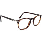 Persol Eyeglasses PO3007-V Tortoise Round Frame Italy 50[]19 135 Handmade