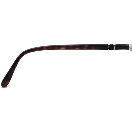 Persol Eyeglasses PO3007-V Tortoise Round Frame Italy 50[]19 135 Handmade