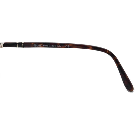 Persol Eyeglasses PO3007-V Tortoise Round Frame Italy 50[]19 135 Handmade