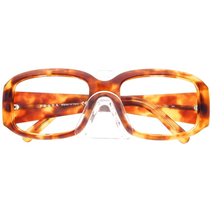 Prada Women's Sunglasses SPR 12H 4BW-6S1 Tortoise Rectangular Italy 56 mm