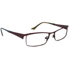 Prodesign Denmark Women's Eyeglasses 1157 c.3831 Matte Dark Burgundy Rectangular Metal Frame 54[]16 145