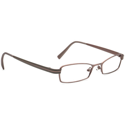 Prodesign Denmark Women's Eyeglasses 1173 c.5031 Brown&Green Rectangular Metal Frame 47[]17 140