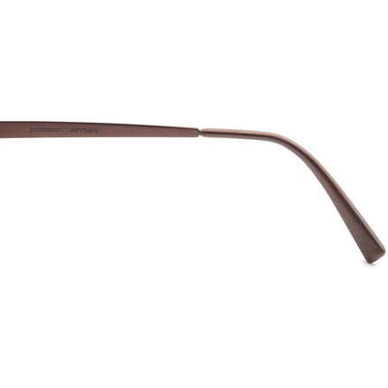 Prodesign Denmark Women's Eyeglasses 1173 c.5031 Brown&Green Rectangular Metal Frame 47[]17 140
