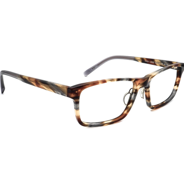 Prodesign Denmark Eyeglasses 1743-1 c.6424 Gray/Brown Rectangular Frame Japan 56[]17 140