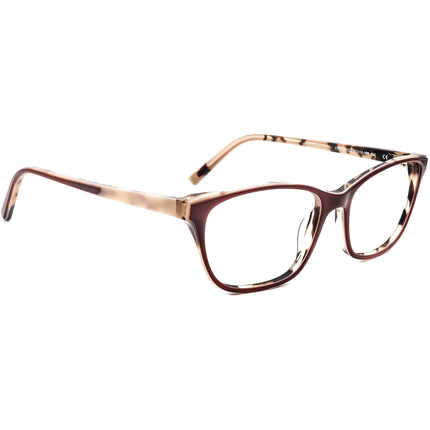 Prodesign Denmark Women's Eyeglasses 1782 c.4022 Burgundy&Beige on Tortoise B-Shape Frame Japan 55[]16 135