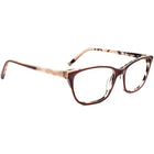 Prodesign Denmark Women's Eyeglasses 1782 c.4022 Burgundy&Beige on Tortoise B-Shape Frame Japan 55[]16 135