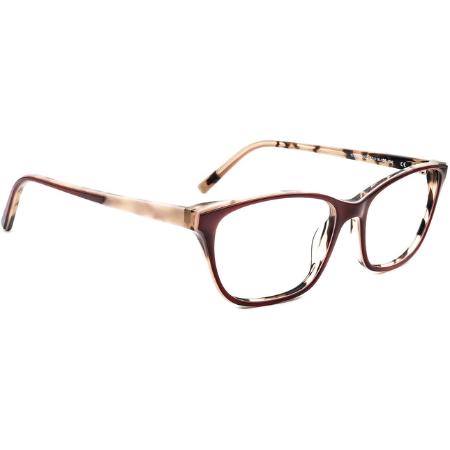 Prodesign Denmark Women's Eyeglasses 1782 c.4022 Burgundy&Beige on Tortoise B-Shape Frame Japan 55[]16 135