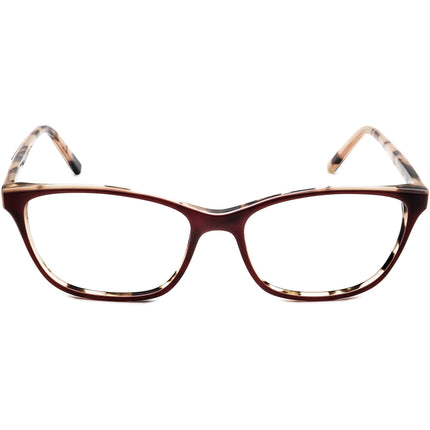 Prodesign Denmark Women's Eyeglasses 1782 c.4022 Burgundy&Beige on Tortoise B-Shape Frame Japan 55[]16 135