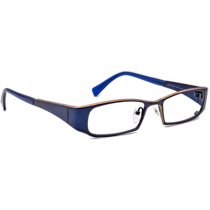 Prodesign Denmark Women's Eyeglasses 4326 c.9031 Pure Titanium Blue Rectangular Frame 50[]17 145