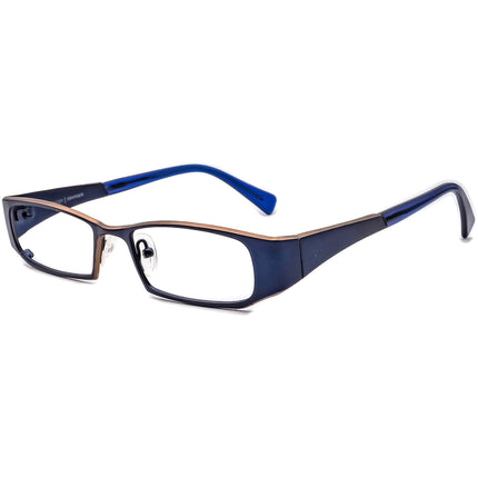 Prodesign Denmark Women's Eyeglasses 4326 c.9031 Pure Titanium Blue Rectangular Frame 50[]17 145