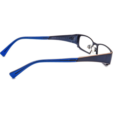 Prodesign Denmark Women's Eyeglasses 4326 c.9031 Pure Titanium Blue Rectangular Frame 50[]17 145