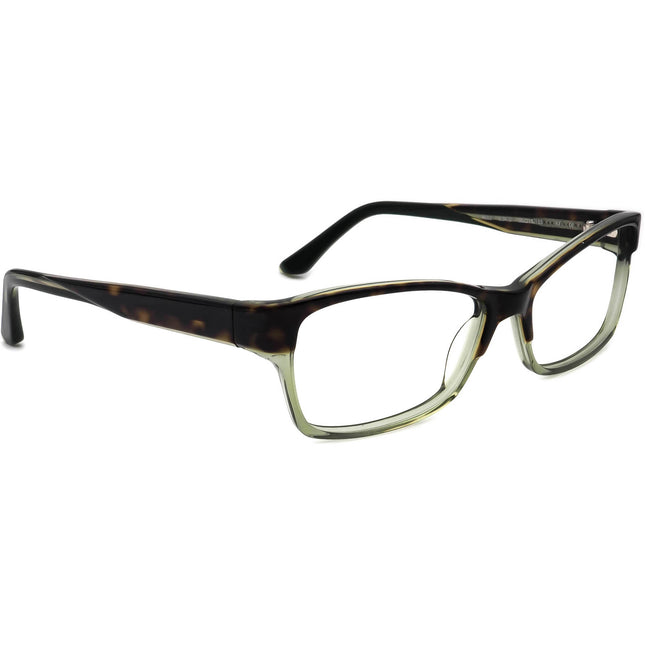 Prodesign Denmark Eyeglasses 4663 c.5422 Tortoise/Clear Green Rectangular Frame 55[]15 135