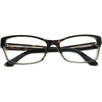 Prodesign Denmark Eyeglasses 4663 c.5422 Tortoise/Clear Green Rectangular Frame 55[]15 135