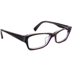 Prodesign Denmark Women's Eyeglasses 4674 c.5534 Tortoise on Purple Rectangular Frame 54[]16 140