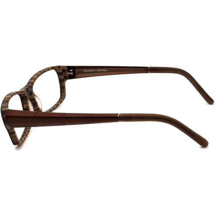 Prodesign Denmark Eyeglasses 4687 c.5031 Brown Rectangular Frame Japan 53[]17 140