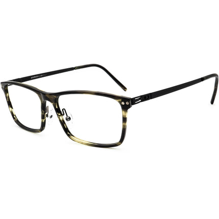Prodesign Denmark Men's Eyeglasses 6615 9624 Green Tortoise/Black Rectangular Frame 57[]17 145