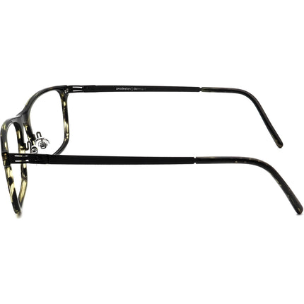 Prodesign Denmark Men's Eyeglasses 6615 9624 Green Tortoise/Black Rectangular Frame 57[]17 145