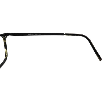 Prodesign Denmark Men's Eyeglasses 6615 9624 Green Tortoise/Black Rectangular Frame 57[]17 145