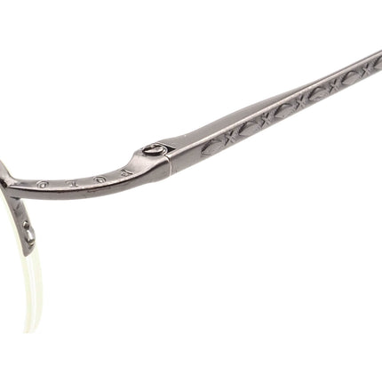 Ralph Lauren Polo Eyeglasses 1872 3UW Gunmetal Half Rim Metal Frame Italy 51[]19 140