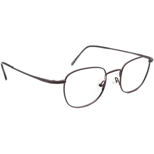 Ralph Lauren Polo Eyeglasses 1875 Q29 Brown Square Metal Frame Italy 49[]21 145