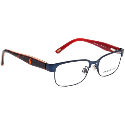 Ralph Lauren Polo Kids' Eyeglasses 8036 3134 Navy Blue/Havana Browline Frame 46[]15 125