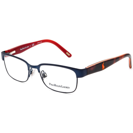 Ralph Lauren Polo Kids' Eyeglasses 8036 3134 Navy Blue/Havana Browline Frame 46[]15 125