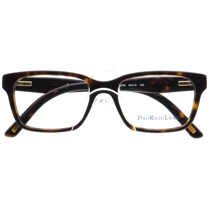 Ralph Lauren Polo Kids' Eyeglasses 8524 1378 Dark Tortoise Rectangular Frame 46[]15 125