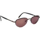 Ralph Lauren Polo Rx Sunglasses FRAME ONLY Classic 849 R8A Brown Half Rim Italy 49 mm
