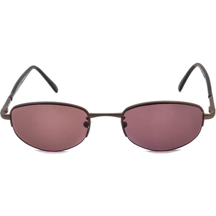 Ralph Lauren Polo Rx Sunglasses FRAME ONLY Classic 849 R8A Brown Half Rim Italy 49 mm