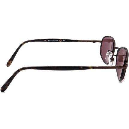 Ralph Lauren Polo Rx Sunglasses FRAME ONLY Classic 849 R8A Brown Half Rim Italy 49 mm