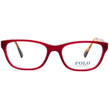 Ralph Lauren Polo Eyeglasses PH 2127 5495 Red/Plaid on Tortoise Square Frame 52[]17 145