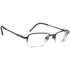 Ray-Ban Kids' Eyeglasses RB 1002T 3001 Titanium Gunmetal Half Rim Frame 45[]17 120