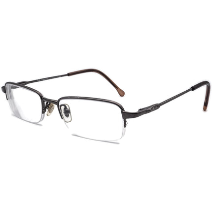 Ray-Ban Kids' Eyeglasses RB 1002T 3001 Titanium Gunmetal Half Rim Frame 45[]17 120
