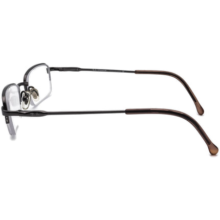 Ray-Ban Kids' Eyeglasses RB 1002T 3001 Titanium Gunmetal Half Rim Frame 45[]17 120