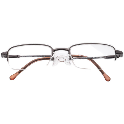 Ray-Ban Kids' Eyeglasses RB 1002T 3001 Titanium Gunmetal Half Rim Frame 45[]17 120