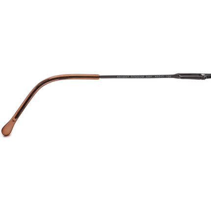 Ray-Ban Kids' Eyeglasses RB 1002T 3001 Titanium Gunmetal Half Rim Frame 45[]17 120