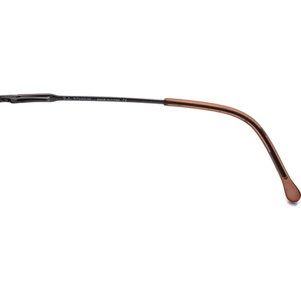 Ray-Ban Kids' Eyeglasses RB 1002T 3001 Titanium Gunmetal Half Rim Frame 45[]17 120