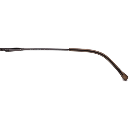 Ray-Ban Kids' Eyeglasses RB 1002T Gunmetal Half Rim Metal Frame 45[]17 120