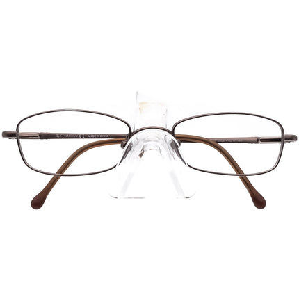 Ray-Ban Kids' Eyeglasses RB 1009T 3028 Brown Rectangular Frame 47[]17 125