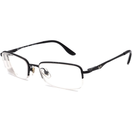 Ray-Ban Kids' Eyeglasses RB 1020T 3005 Titanium Black Half Rim Frame 46[]16 125