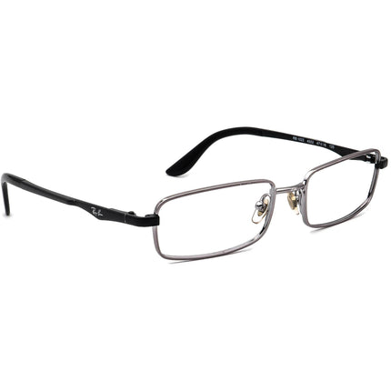 Ray-Ban Kids' Eyeglasses RB 1023 4002 Silver/Black Rectangular Frame 47[]16 125