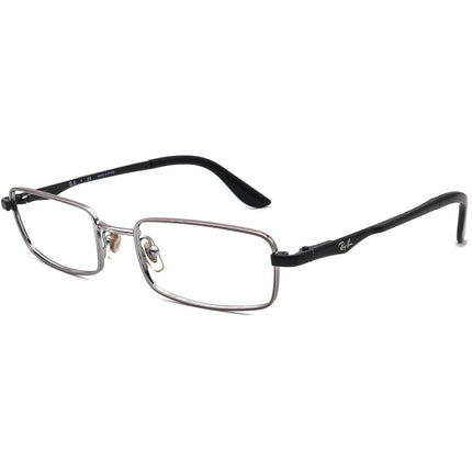 Ray-Ban Kids' Eyeglasses RB 1023 4002 Silver/Black Rectangular Frame 47[]16 125