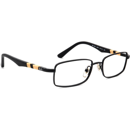 Ray-Ban Kids' Eyeglasses RB 1030 4005 Black Rectangular Frame 47[]16 125