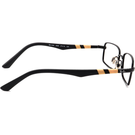 Ray-Ban Kids' Eyeglasses RB 1030 4005 Black Rectangular Frame 47[]16 125