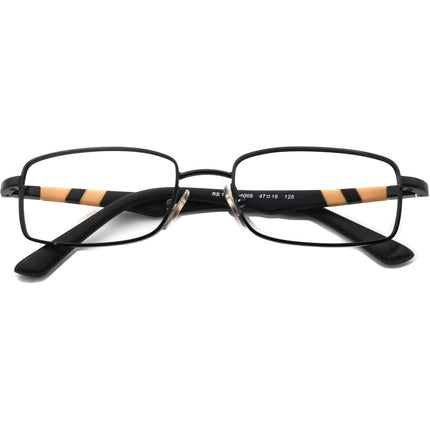 Ray-Ban Kids' Eyeglasses RB 1030 4005 Black Rectangular Frame 47[]16 125