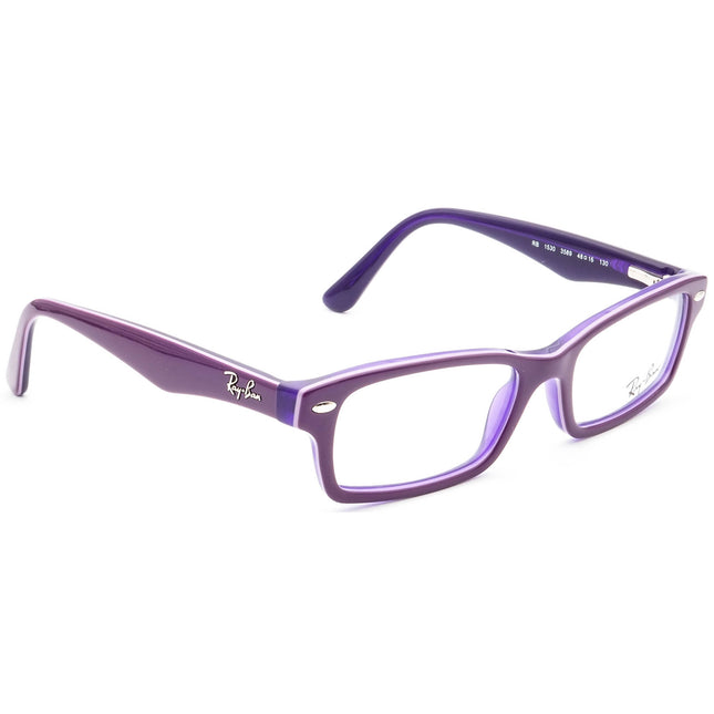 Ray-Ban Junior Eyeglasses RB 1530 3589 Purple Rectangular Frame 48[]16 130