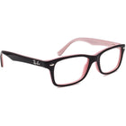 Ray-Ban Small Eyeglasses RB 1531 3580 Havana on Pink Horn Rim Frame 48[]16 130