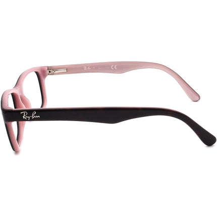 Ray-Ban Small Eyeglasses RB 1531 3580 Havana on Pink Horn Rim Frame 48[]16 130